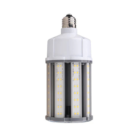 LED Corn Bulb, 18W/27W/36W Adjustable Watts, 4,524 Lumens, 5000K Daylight, E26 Base, 100-277 VAC - Hyperdealss
