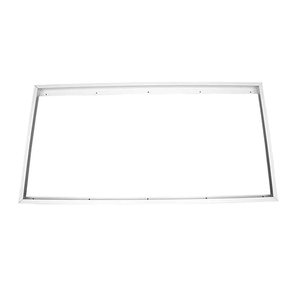 Surface Mount Kit for LED Flat Panel Light, 2x4, Aluminum Ceiling Frame (24x48x3.13 inches) for Edge-Lit & Backlit Panels - Hyperdealss