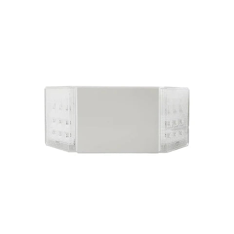 Dual Head LED Emergency Light – 3.6W - 200 Lumens - 6000K Daylight - 120-277V - Double-Sided - UL Listed - 3.6V Ni-MH Battery – White - Hyperdealss