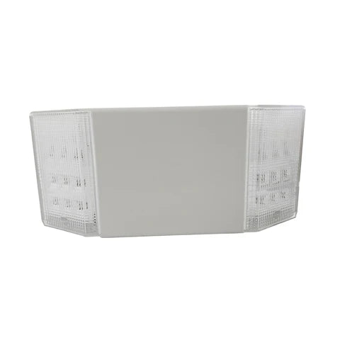 Dual Head LED Emergency Light – 3.6W - 200 Lumens - 6000K Daylight - 120-277V - Double-Sided - UL Listed - 3.6V Ni-MH Battery – White - Hyperdealss