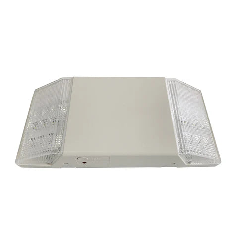 Dual Head LED Emergency Light – 3.6W - 200 Lumens - 6000K Daylight - 120-277V - Double-Sided - UL Listed - 3.6V Ni-MH Battery – White - Hyperdealss