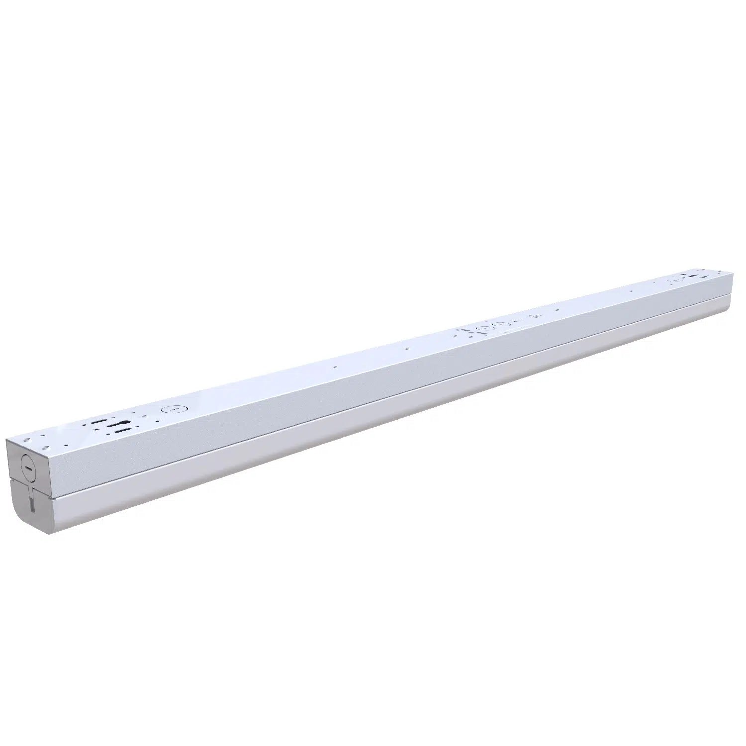 8FT LED Linear Strip Light – 60W/68W/72W/80W Selectable – Up to  10,160lm – 3500K/4000K/5000K CCT Tunable – Round PC Lens – DLC 5.1 Premium – Commercial Indoor Lighting - Hyperdealss