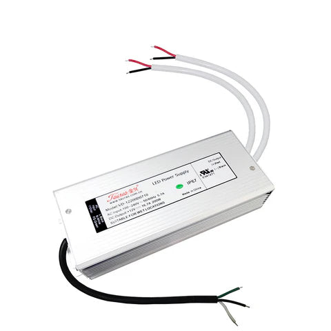 200W 12V DC LED Power Supply - IP67 Waterproof - UL Listed - Constant Voltage Driver for Indoor & Outdoor Use - Hyperdealss