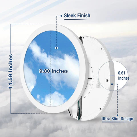 LED Recessed Downlight, 24W, 1200 Lumens, 5000K CCT, 120 VAC,  ETL Listed - Hyperdealss